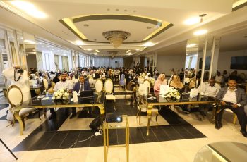 المحاضرات العلمية التي صاحبت الاحتفال باليوم العالمي للصيادلة.