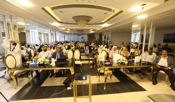 المحاضرات العلمية التي صاحبت الاحتفال باليوم العالمي للصيادلة.