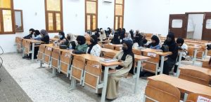 كلية التمريض جامعة سبها تنظم لقاءً تعريفياً بالطلبة الجدد للعام الجامعي 2026/2025