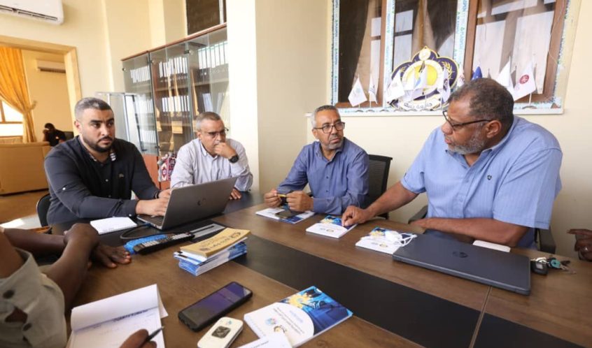 رئيس جامعة سبها يشارك اجتماع اللجنة التحضيرية الخامس للمؤتمر الدولي الثامن للعلوم والتكنولوجيا