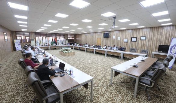 مجلس الجامعة يعقد اجتماعه الاعتيادي الثامن للعام (2025م).