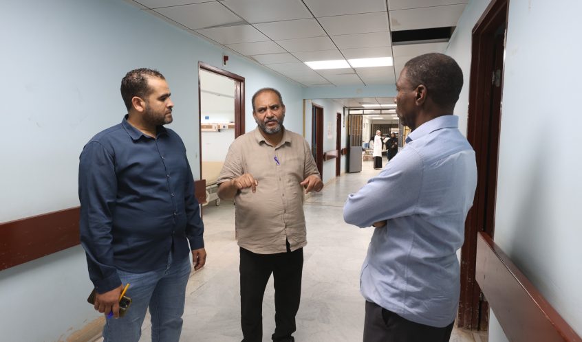 إجراء الامتحانات النهائية لقسم الباطنة بالسنة الخامسة طب بشري