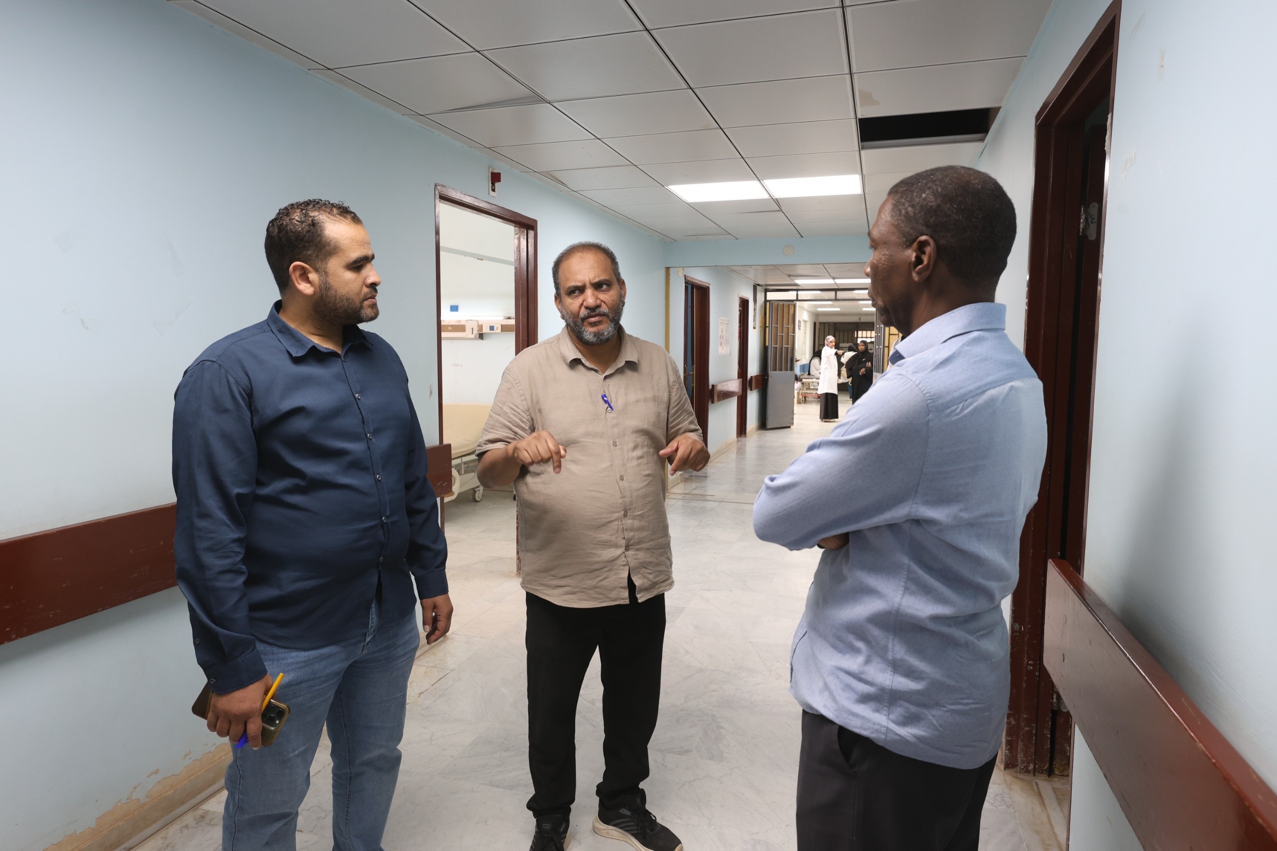 إجراء الامتحانات النهائية لقسم الباطنة بالسنة الخامسة طب بشري