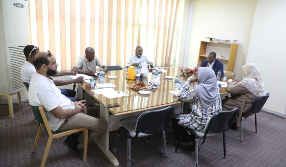 اجتمــاع مجلـس إدارة المكتبـات والمطبوعـات والنشـر والترجمــة بالجامعـة.