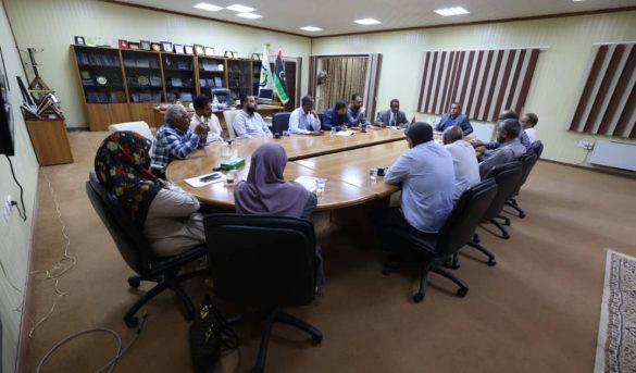 رئيس الجامعة يجتمع مع مجلس كلية الطب البشري للعام (2025م). - جامعة سبها | Sebha University رئيس الجامعة يجتمع مع مجلس كلية الطب البشري للعام (2025م).