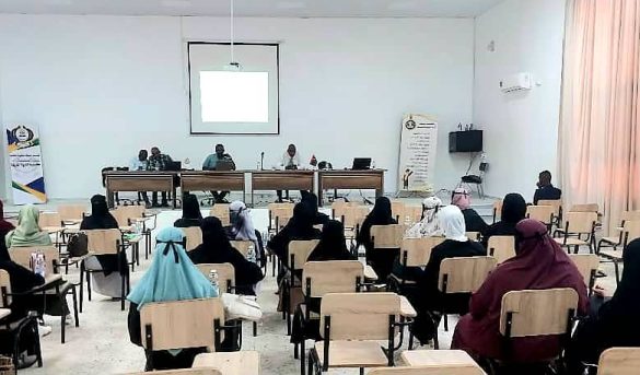 الملتقى التعريفي الأول لطلبة السنة الدراسية (2025–2026) بكلية التربية الغريفة - أوباري.