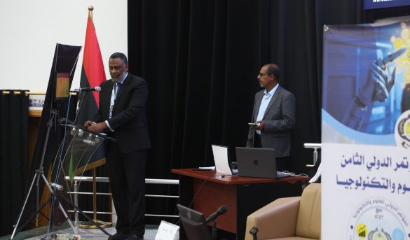 كلمة د. المبروك حسين السنوسي رئيس اللجنة العلمية للمؤتمر الدولي الثامن للعلوم والتكنولوجيا.