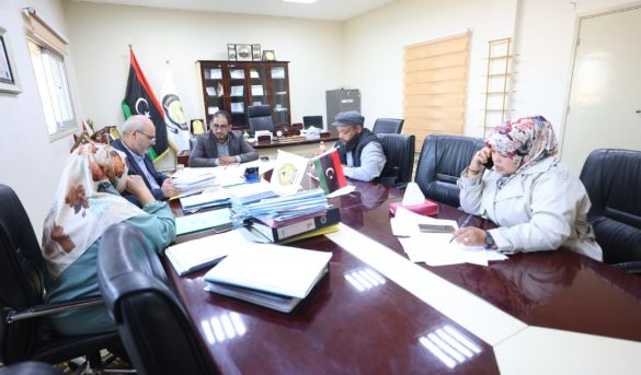 لجنــة شــؤون الموظفيــن تعقــد اجتماعــها الاعتيــادي الحــادي عشــر للعــام (2025م). - جامعة سبها | Sebha University لجنــة شــؤون الموظفيــن تعقــد اجتماعــها الاعتيــادي الحــادي عشــر للعــام (2025م).