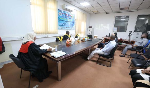 مناقشــة رسالـــة علميــة لنيــل درجــة الإجــازة العاليــة (الماجستيــر). - جامعة سبها | Sebha University مناقشــة رسالـــة علميــة لنيــل درجــة الإجــازة العاليــة (الماجستيــر).