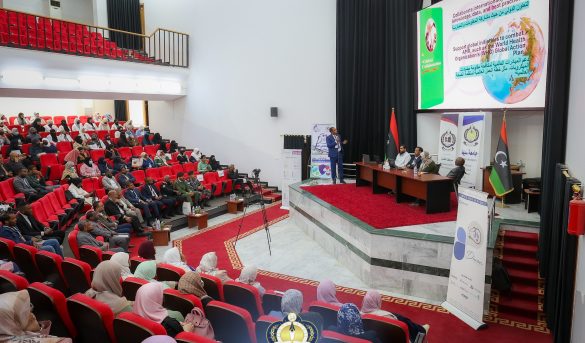 جامعــة سبــها تنظـم اليـوم العلمـي للتوعيـة بالمضــادات الحيويــة.