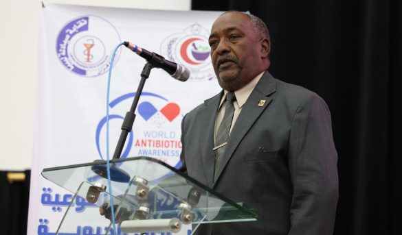 كلمــة رئيــس جامعــة سبــها - المكلــف - الدكتــور حســن محمــد الخبيــري .  