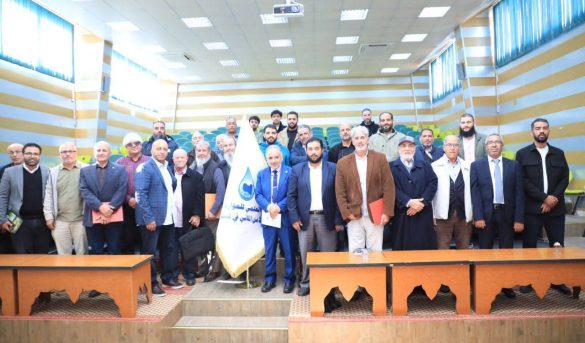 "إلاعلان عن بدء اللجان التحضيرية والعلمية للتحضير لفعاليات المؤتمر العلمي الثالث للموارد المائية والأمن المائي في ليبيا" والذي تقيمه جامعة بنغازي .