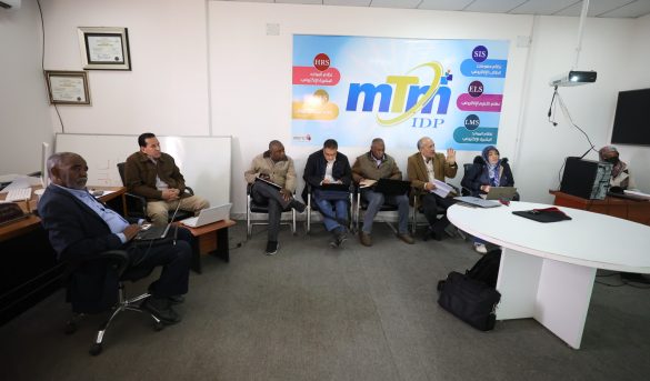 ورشــة عمــل مشتركــة بيـن مركــز التطويــر المعلوماتــي وإدارة الدراســات العليــا بجامعــة سبــها