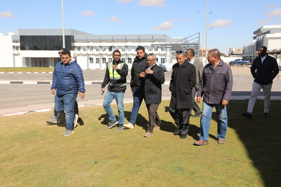 جولــة تفقديــة للمركــب الجامعــي فـي حـي الناصريــة وبيــت البركولــي .