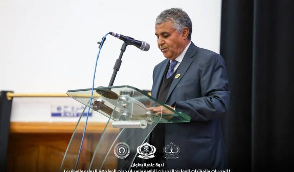 كلمــة مديـر مركــز خدمــة وتنميــة المجتمــع والبيئـة بالجامعــة.