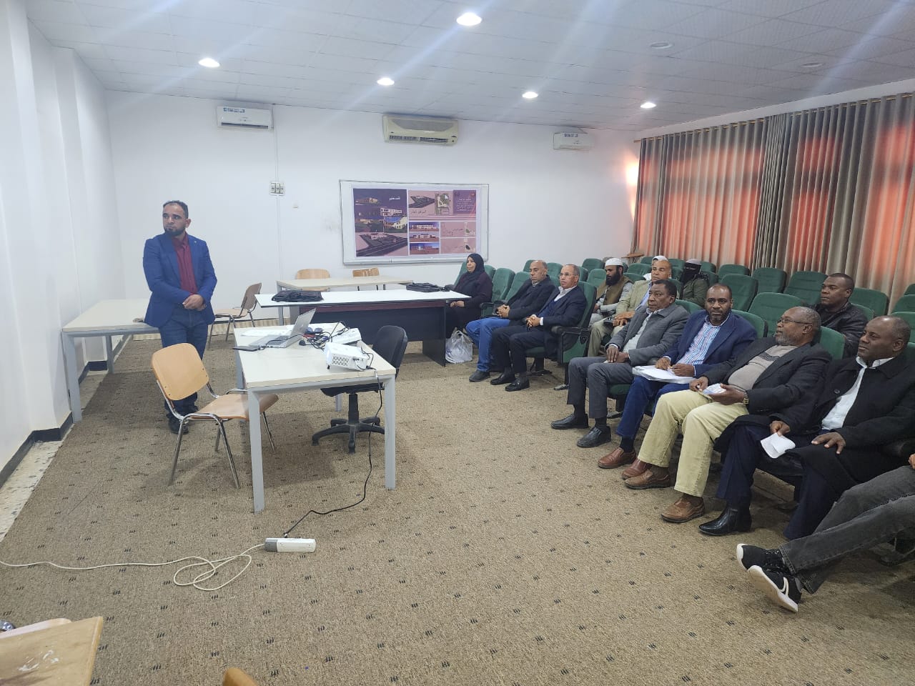 مناقشــة المقتــرح الخامـس لأطروحــة دكتــوراه فـي مجــال الكيميــاء التحليليــة .