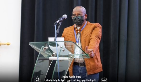 كلمـة اللجنــة التحضيريـة لنــدوة  الامـن الغذائـي  وجــودة  الغـداء بيـن التحديـات  والزراعــة  والمنـاخ