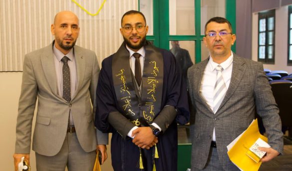 مناقشـة رسالـة ماجستـير بقسـم الإعــلام – كليـة الاتصــال، جامعـة طرابـلس