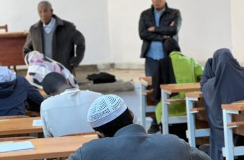 انطــلاق الامتحـانات النهائـية لطلبـة الدراسـات العليــا بكليـة القانـون .