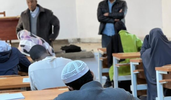 انطــلاق الامتحـانات النهائـية لطلبـة الدراسـات العليــا بكليـة القانـون .