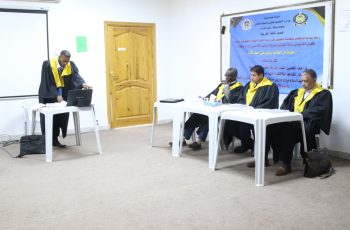 قسـم اللــغة العربـية يمـنح درجـة الماجستـير لباحـث تنـاول (الأفعـال الكلامـية) فـي أدب ابـن شهـيد الأندلسـي.