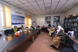 كلـية الآداب تناقـش رسـالة ماجستـير حـول بنـية الزمـن السـردي فـي روايـة "البئـر" لإبراهـيم الكـونـي