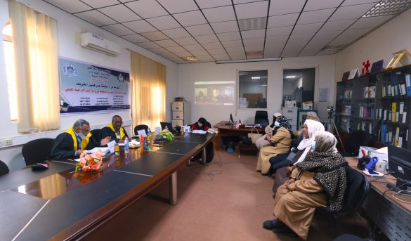 Sebha University Student Successfully Defends Master’s Thesis on Ibrahim Al-Koni Novel - Sebha University Sebha University Student Successfully Defends Master’s Thesis on Ibrahim Al-Koni Novel