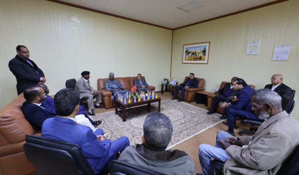 WhatsApp Image 2026-02-10 at 9.37.28 PM (2) - Sebha University جامعـة سبـها تستقـبل سفـير دولـة النيـجر لتعزيـز الروابـط العلمـية وصـياغة سياسـات تعــاون مشــتركة