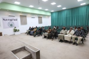 مركــز الدراسـات الاستراتيجـية ينـظم أمسـية رمضانـية توعــوية بنـادي القرضــابية - جامعة سبها | Sebha University مركــز الدراسـات الاستراتيجـية ينـظم أمسـية رمضانـية توعــوية بنـادي القرضــابية