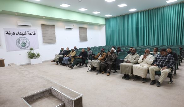 مركــز الدراسـات الاستراتيجـية ينـظم أمسـية رمضانـية توعــوية بنـادي القرضــابية - جامعة سبها | Sebha University مركــز الدراسـات الاستراتيجـية ينـظم أمسـية رمضانـية توعــوية بنـادي القرضــابية