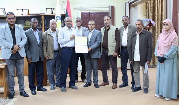 جامعة سبها تُكرّم الأستاذ الدكتور عبد الهادي البصير لتحقيقه سبقا علمياً عالمياً في "الكيمياء الخضراء" [سبها – ليبيا، 15 مارس 2026]