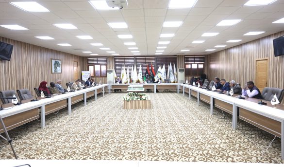 وكــلاء الشــؤون العلمـية بكلـيات الجامــعة يعقـدون اجتماعـهم الـدوري للعــام (2026م). - جامعة سبها | Sebha University وكــلاء الشــؤون العلمـية بكلـيات الجامــعة يعقـدون اجتماعـهم الـدوري للعــام (2026م).