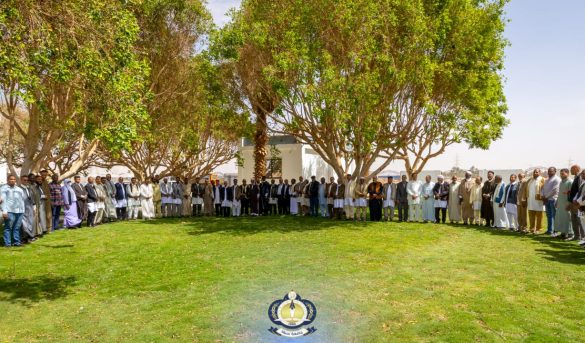 جامـعة سبـها احتفالـية المعـايدة بمناسـبة عـيد الفـطر المـبارك