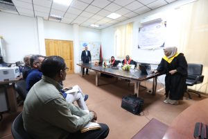  مناقشة رسالة ماجستير في استخدام جسيمات الفيريت النانوية في معالجة المصبغات.