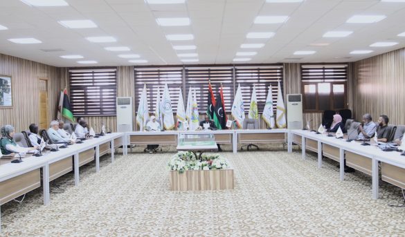 وكلاء الشؤون العلمية بكليات الجامعة يعقدون اجتماعهم الدوري الخامس للعام (2026م). - جامعة سبها | Sebha University وكلاء الشؤون العلمية بكليات الجامعة يعقدون اجتماعهم الدوري الخامس للعام (2026م).