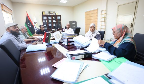 لجـنة شـؤون الموظفـين تعـقد اجتمـاعها الدوري الخـامس لعـام (2026م) . - جامعة سبها | Sebha University لجـنة شـؤون الموظفـين تعـقد اجتمـاعها الدوري الخـامس لعـام (2026م) .