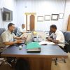 اجتماع متابعة سير العمل في المجلات العلمية بالجامعة ومناقشة التحديات الأكاديمية للعام (2026).