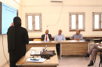 "التحول نحو الكيمياء الخضراء.. مناقشة رسالة ماجستير حول المركبات النانوية المتراكبة بجامعة سبها"