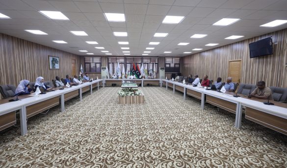 وكـلاء الشـؤون العلمـية بالكلـيات يعقـدون اجتمـاعهم الـدوري لعــام (2026م) . - جامعة سبها | Sebha University وكـلاء الشـؤون العلمـية بالكلـيات يعقـدون اجتمـاعهم الـدوري لعــام (2026م) .